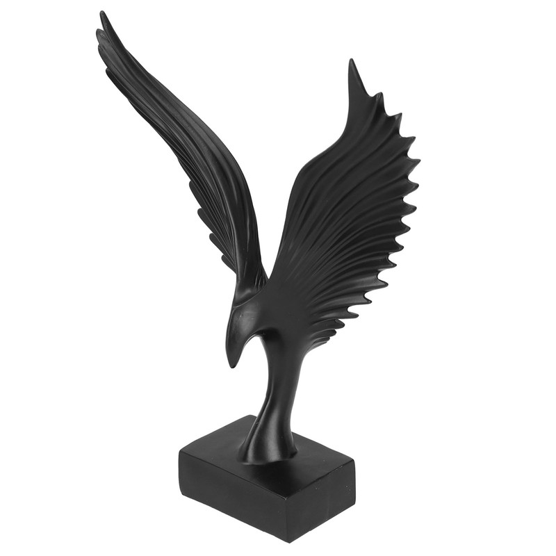 Angel Wing Resin Craftwork Sculpture Decoration Desktop Ornament Abstract Eagle