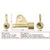 SÜA - TIG Torch Power Cable Adapter - Model: 105Z57