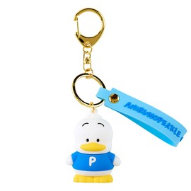 Sanrio 182494 Sanrio 3D Keychain Key Chain Duck Peckle AHIRUNOPEKKLE 2.2 x 1.3 inches (5.7 x 4.2 x 3.2 cm) Character 182494