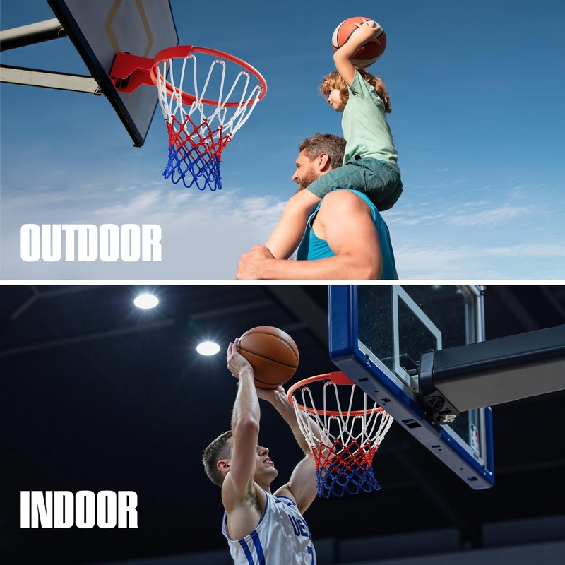 KadoKado Pack of 2 Basketball Net Replacement - Professional Basketball