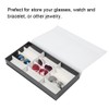12 Grids Dustproof Jewelry Glasses Organizer Sunglasses Display Container Storage