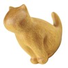 BIUDECO Cat Figurine Small Sitting Kitten Sculpture for Home Decoration