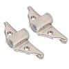 2PCS 1/2in Oarlock Socket 316 Stainless Steel Polished Finish Side