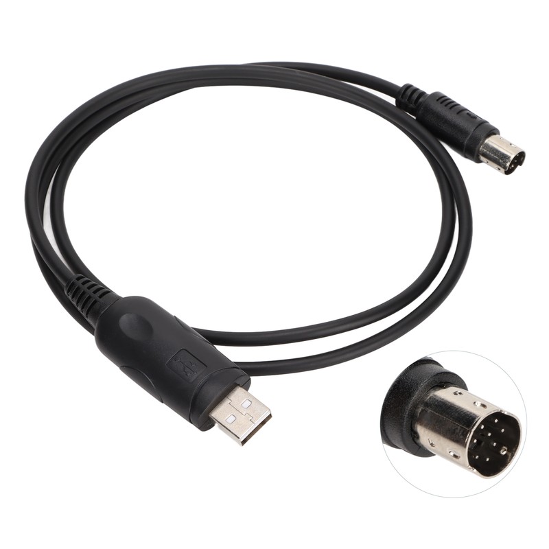 Write Frequency Cable 8 Pin Mini DIN Plug Stable USB