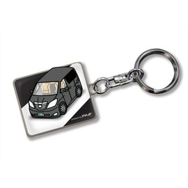 mkjp Custom Keychain Alphard 20 Base Black -