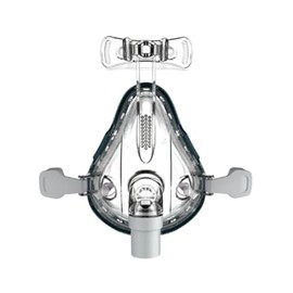 BMC | Mascarilla Oronasal F1B para CPAP y BiPAP | Almohadilla de Doble Capa | Incluye Arnés | Compatible con Todas las Marcas (Mediana)
