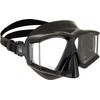 CRESSI Horizon Mask Black/Black - Mask for Diving and Snorkeling