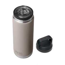 YETI Rambler 26 oz Bottle, Leakproof, Vacuum Insulated, Stainless Steel with Chug Cap, Sharptail Taupe