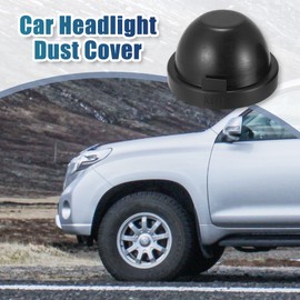 uxcell 2pcs 80mm Rubber Housing Seal Cap Dustproof Cover for Car LED Install