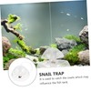 TEHAUX Snail Trap for Aquarium 2 Pieces Fish Tank Accessory