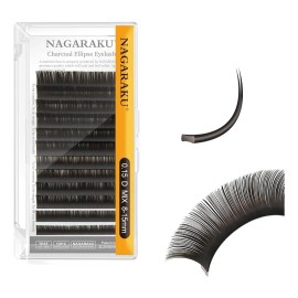 Extensiones De Pestañas Nagaraku Charcoal Ellipse