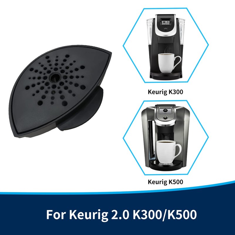 Replacement Coffee Drip Tray Compatible with Keurig 2.0 K300 K500，Bottom