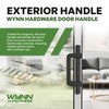 Wynn Hardware Bronze PGT Sliding Door Handle Set | Handle