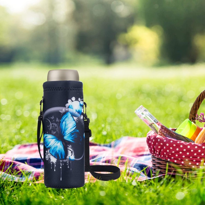 AUPET Water Bottle Carrier,Insulated Neoprene Water Bottle Holder Bag Case