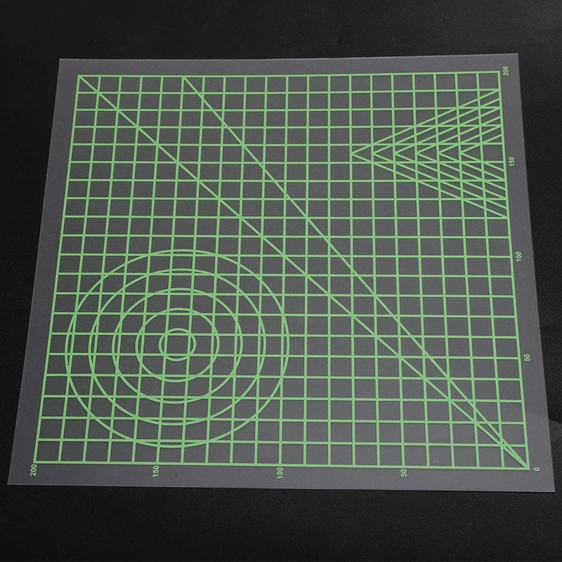 3D Pen Pad, Transparent 3D Drawing Mat, for DIY Drawing