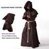 BLESSUME Men's Medieval Priest / Monk Fancy Dress Costume -