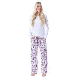 The Big Bang Theory Women's Soft Kitty Super Soft Loungewear Pajama Pants (XX-Large) Pink