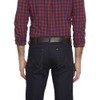 Wrangler Men's Basic Metal Loop Belt, Brown, 42cm (Manufacturer Size:110)