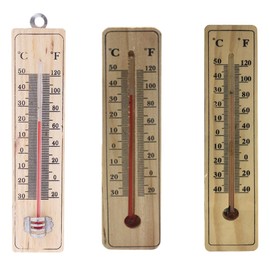 appuivbt Termómetro para colgar en la pared, instrumento de medición de temperatura para interiores y exteriores                                      