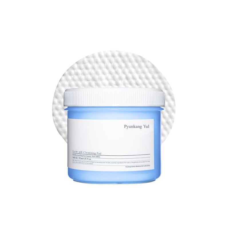 PYUNKANG YUL Low pH Cleansing Pad, 140ml 70ea Hypoallergenic and