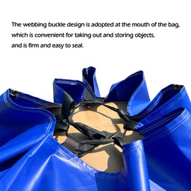 CL CLC Commercial Grade Bounce House Storage Bag,Bounce House Packaging Bag, Huge Moving Bags (68IN x 48IN)-Blue