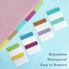ELII 500 PCS Sticky Index Tabs 2 Inch Book Tabs,Clear