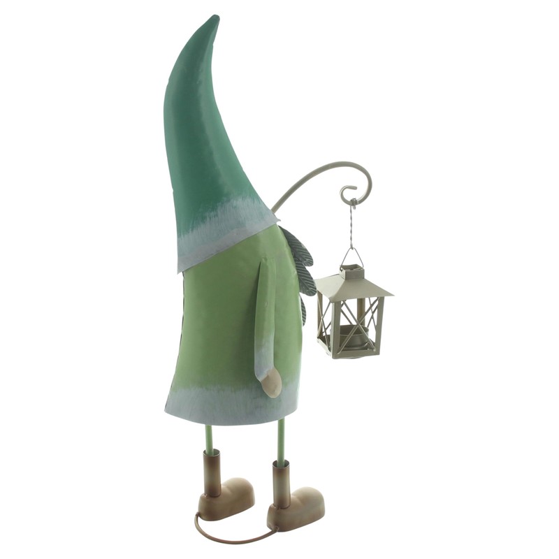 FRANK FLECHTWAREN Gnome Lantern, Metal, Dimensions: Height 51 cm, Lantern