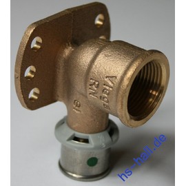 Viega Sanfix P Fosta Wall Plate 20 x 3/4 Inch Press Fitting