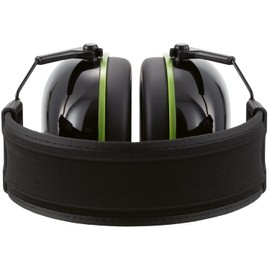 Uvex K10 Foldable Ear Protection Capsule - 30 dB Insulation - Black/Green