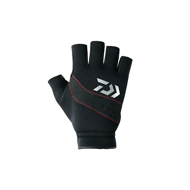 DAIWA DG-6307W Fishing Gloves, Windproof, Cold Protection, Leather Gloves, 5