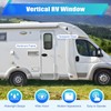 Jiabailie RV Window,Vertical RV Windows,12" W x 22" H Tinted