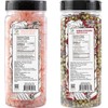 Soeos Himalayan Pink Salt 20oz + Rainbow Peppercorns 8oz, Salt