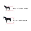 Horse Tendon Boots Shock Absorbing Adjustable Horse Front Hind Boots