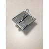 XGAGHB Loft Door and Retractable Staircase Metal Latch Silver Attic