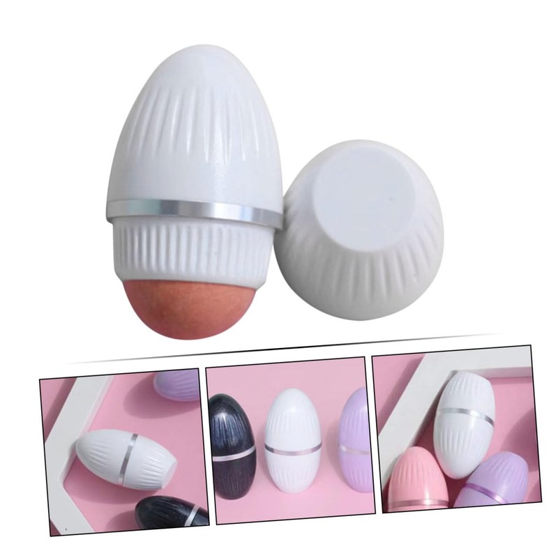 IWOWHERO Oil Absorbing Roller Volcanic Stone Face Roller for Face