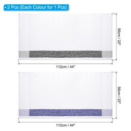 PATIKIL Large Caddy Towel 22" x 44", 1Set Caddie Style Golf Towels Cotton Camping Towels for Golf Bags Golfers Tour Player Club, Multicolor