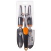 Fiskars 384490-1001 Ergo Garden Tool Set, Regular Package, Black/Orange