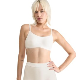 Sloggi Women's Go Daily Cotton Top Bra, Silk White, XL