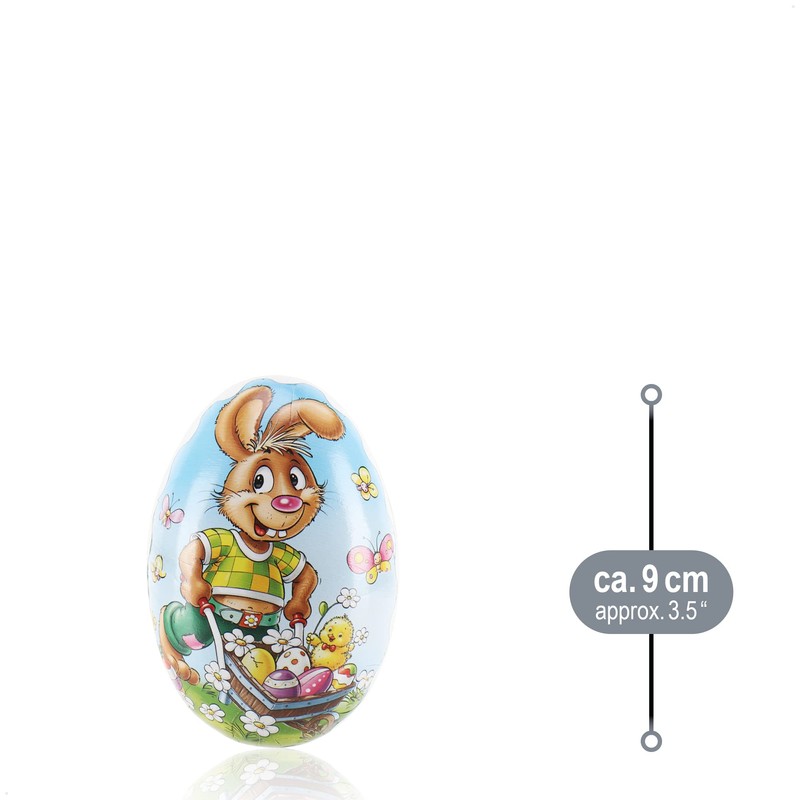 com-four® 6 x Easter eggs for filling, colourful filling eggs