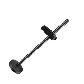 upHere Graphics Card GPU Brace Support Video Card Sag Holder/Holster Bracket, Anodized Aerospace Aluminum, Single or Dual Slot Cards Black (G205)