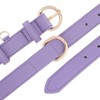 WHIPPY Soft Padded Leather Dog Collar for Small Medium Large