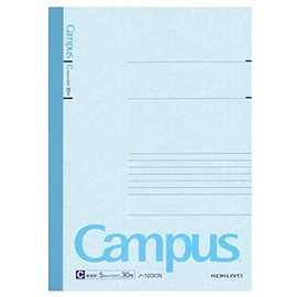 Kokuyo Campus Notes C College Ruled A5 30 Sheets of – 103cn