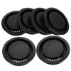 WOONEKY 6pcs Under Cabinet Air Vent Covers Durable Ventilation for