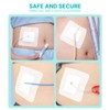 Split Drain Adhesive Bandages 4" x 4" Pre-Cut for Feeding