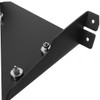 Kisangel BBQ Grill Chute for Pellets Iron Material Smoker Grill
