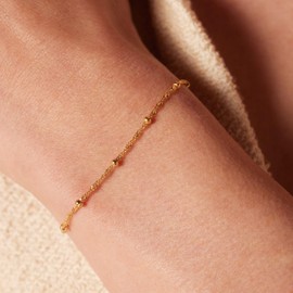 Lucardi - Women's Bracelet with Plating - Jewellery - Gift Silver, Sterling Silver, No Gemstone