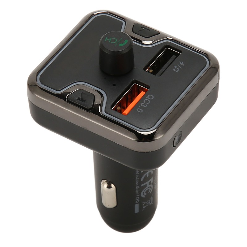 Car Music Adapter Hands Free Calling Lossless Sound Quick Charging