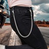 Ahiller Fashion Double Lock Wallet Chain, Stainless Steel Pants Key