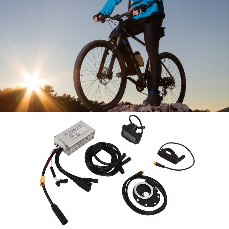 Bike Conversion Kit 17A Speed Controller EN06 Panel Thumb Throttle