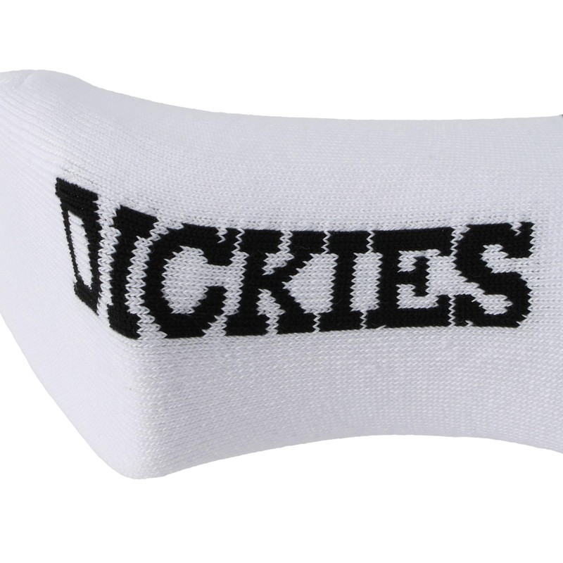 Dickies Socks, Logo Embroidery, Bottom Pile Sneakers, Ankle, white